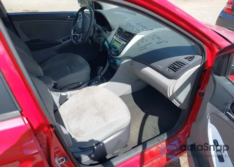 2012 Hyundai Accent Gls from USA, damaged, VIN KMHCU4AE3CU136389